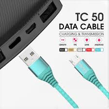 کابل تبدیل USB به microUSB تسکو مدل TC 50 طول 0.9 متر