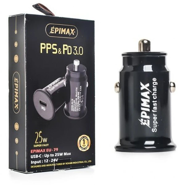 شارژر فندکی 25وات اپیمکس مدل EU-79