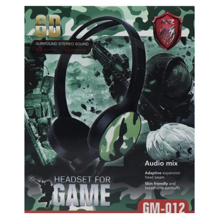 هدست مخصوص بازی سادیتا مدل AKZ GM-012