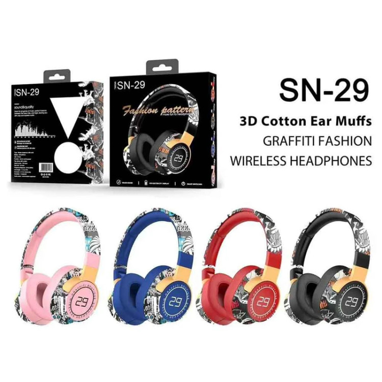 هدفون بلوتوثی مدل SN-29