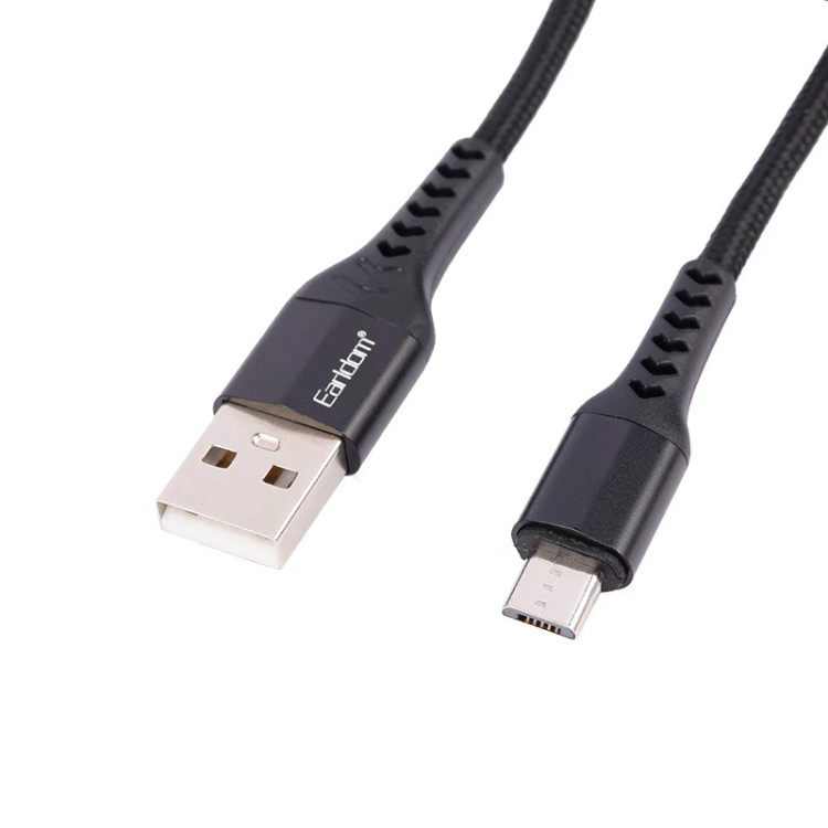 کابل تبدیل USB به microusb ارلدام مدل EC139 طول 1 متر