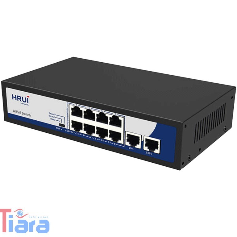سوئیچ  8شبکه اچ آر یو آی مدل HR900-AF-82GN