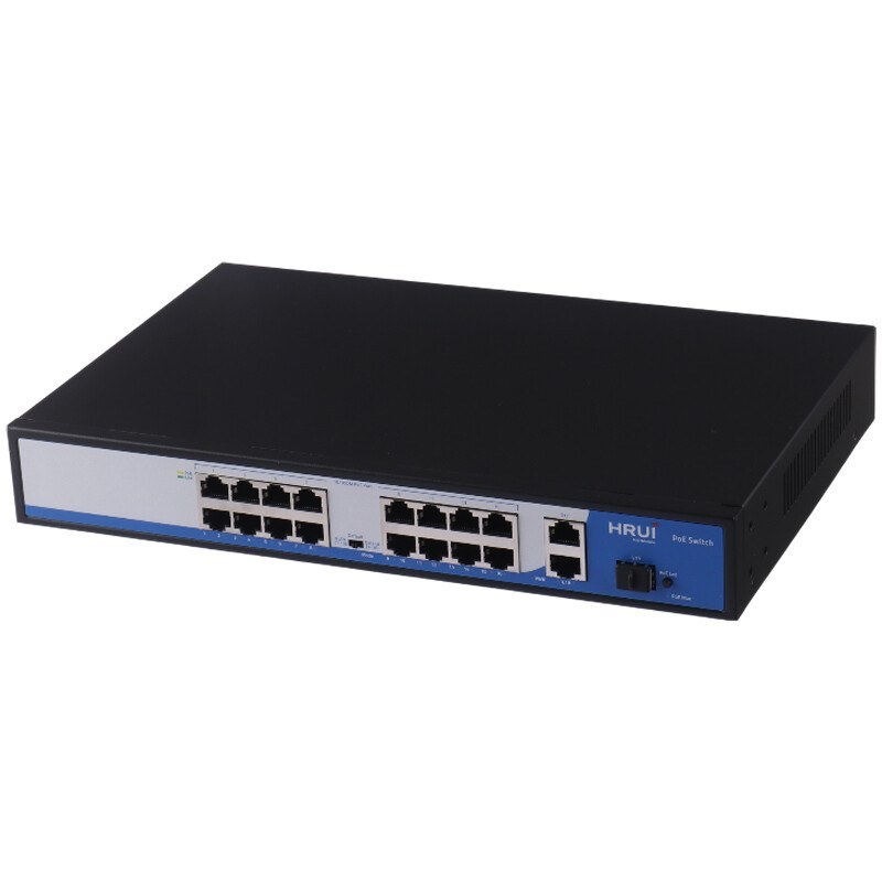 سوییچ شبکه 16 پورت PoE مدل HR900-AF-1621GS-300