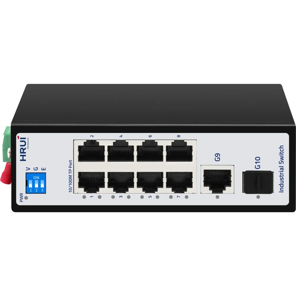 سوئیچ شبکه اترنت صنعتی مدل HR500-SW10811GS