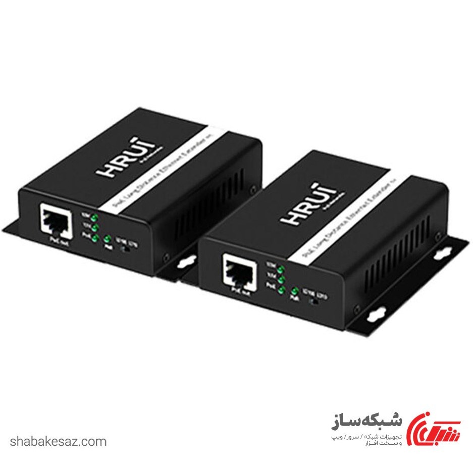 اکستندر PoE اچ ار یو ای HRUI HR-PE08-SV_HR-PE08-IPC
