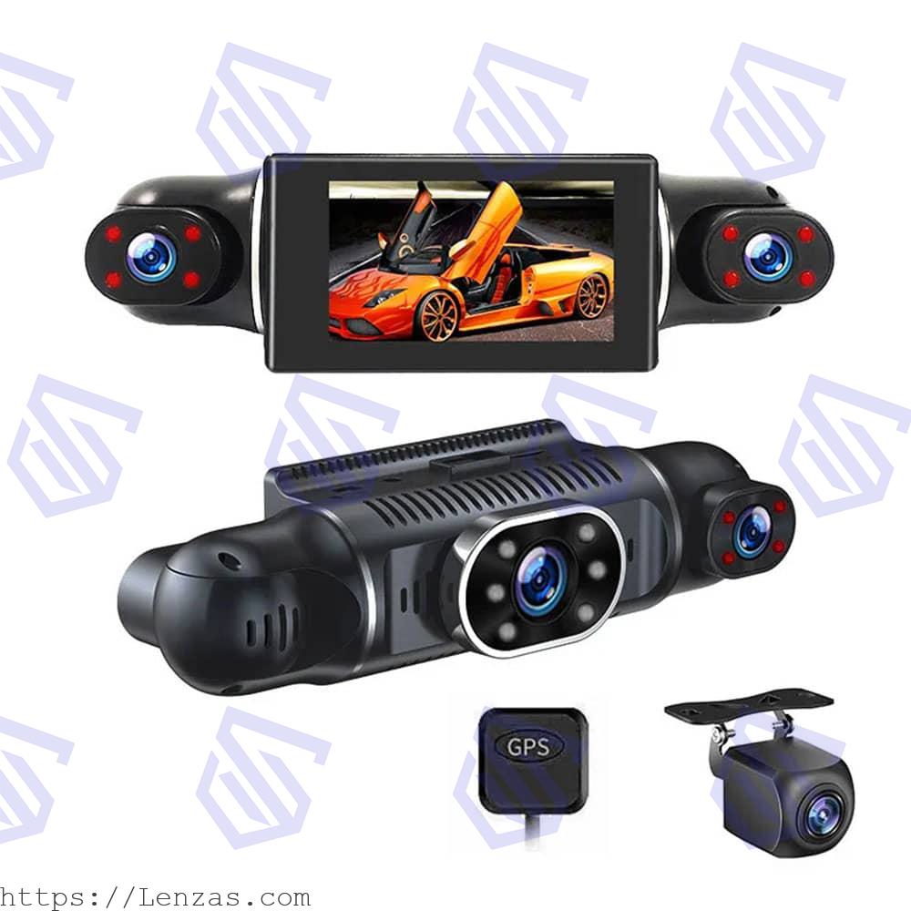 دوربین ثبت وقایع خودرو (دش کم) مدل Y99 چهار لنز دارای GPS
