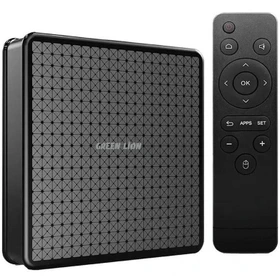 اندروید باکس گرین لاین Green Lion Android TV Box 4K with Remote Control GNANDTVBOXBK